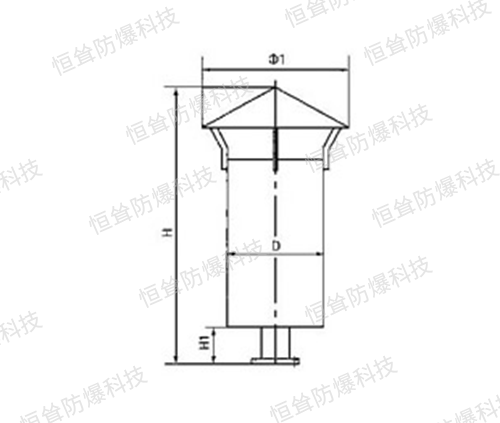 SP型蒸汽排放消聲器